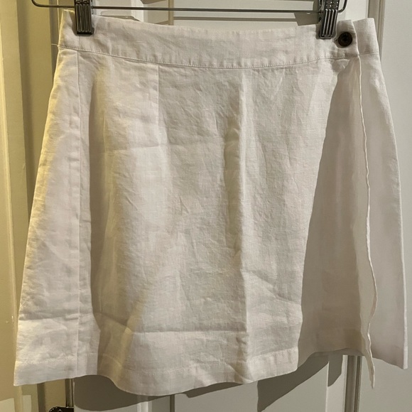 NWT Onia Linen Mini Skirt - Picture 4 of 5